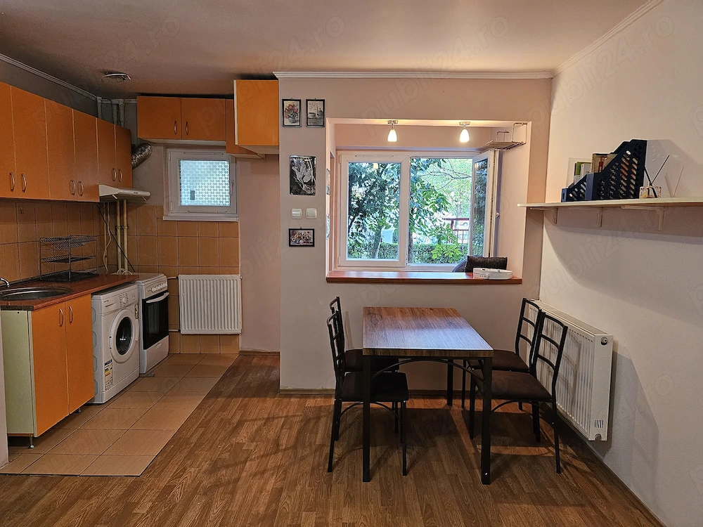 Berceni-Moldovita, apartament 2 camere, mobilat-utilat, bloc reabilitat