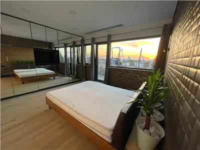 Herastrau-Cartierul Francez, apartament tip duplex, finisat modern, vedere frumoasa